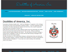 Tablet Screenshot of doolittlesofamerica.com